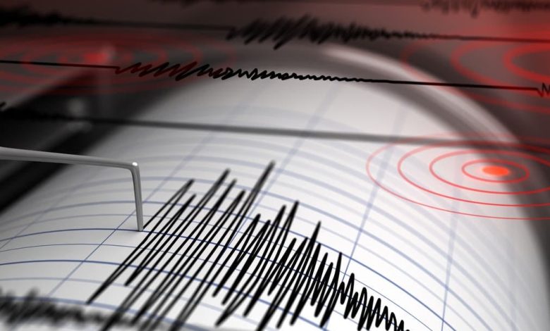 هزة أرضية بقوة 5.2ريختر على بعد710 كيلو متر من القاهرة