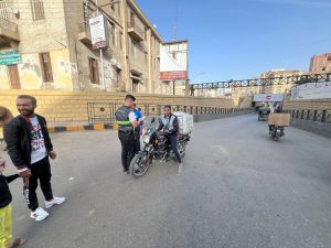 حملات مروريه لانضباط الشوارع في شم النسيم