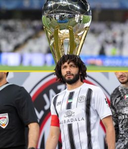 محمد النني  يتوج بأول ألقابه مع الجزيرة الإماراتي 