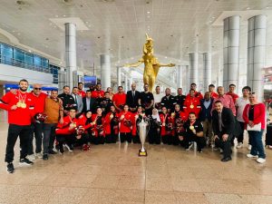الشباب والرياضة تستقبل بعثة منتخب الجودو بعد التتويج ببطولة إفريقيا