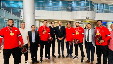 الشباب والرياضة تستقبل بعثة منتخب الجودو بعد التتويج ببطولة إفريقيا