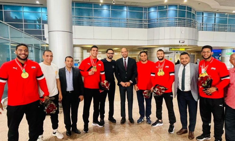 الشباب والرياضة تستقبل بعثة منتخب الجودو بعد التتويج ببطولة إفريقيا