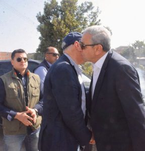 محافظ الغربيه يستقبل وزير الرى