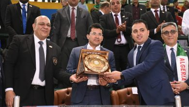 وزير الرياضة يشهد افتتاح البطولة الأفريقية التاسعة للووشو كونغ فو