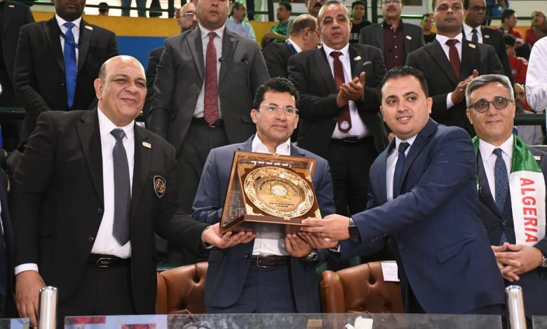 وزير الرياضة يشهد افتتاح البطولة الأفريقية التاسعة للووشو كونغ فو