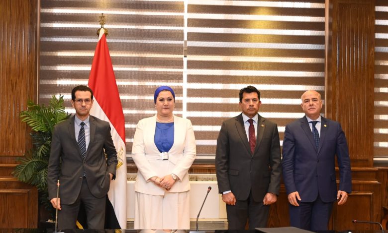 توقيع بروتوكول تعاون بين وزارة الشباب والرياضة والقومي للطفولة والامومة