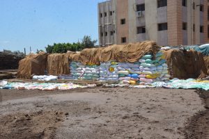 محافظ الغربية يتابع ميدانياً توريد القمح بالشونة المركزية ببسيون