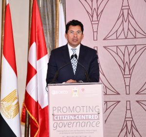 وزير الشباب والرياضة يشارك في الإطلاق الرسمي رفيع المستوى لمشروع "تعزيز الحوكمة المرتكزة على المواطن في مصر