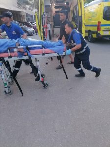 مصرع 3اشخاص وإصابة آخرين فى حريق هائل بمخزن خردة بشربين