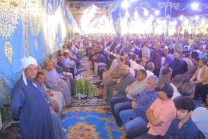 جنازة مهيبة لشيخ الطريقة الشهاوية بنمرة البصل