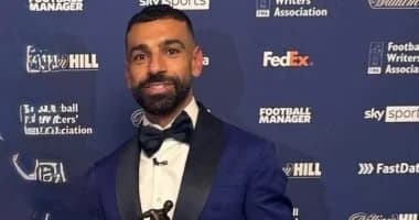 محمد صلاح يفوز بجائزة أفضل لاعب في الدوري الإنجليزي من رابطة كتاب كرة القدم