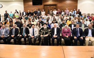 البابا تواضروس الثاني يستقبل وفود منحة ناصر للقيادة الدوليه