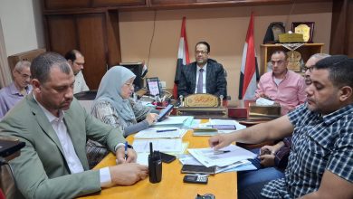 وكيل الوزارة يتابع سير امتحانات الدبلومات الفنية للدور الأول