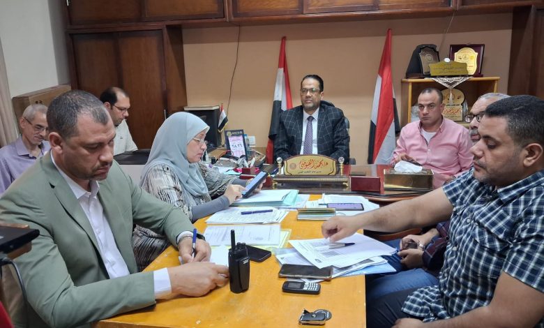 وكيل الوزارة يتابع سير امتحانات الدبلومات الفنية للدور الأول