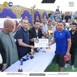 العثمانية يفوز بدورى مستقبل وطن مركز المحلة