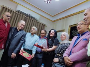 الإبداع اللغوي في الترجمة الأدبية،في صالون الأديب محمود عرفات.