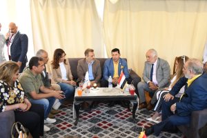 د.صبحى يشهد نهائيات اول بطوله افريقيه لكره القدم