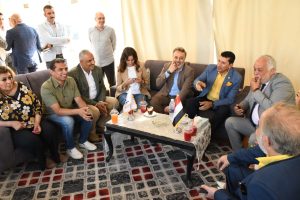 د.صبحى يتفقد نقابة المهن التمثيلية