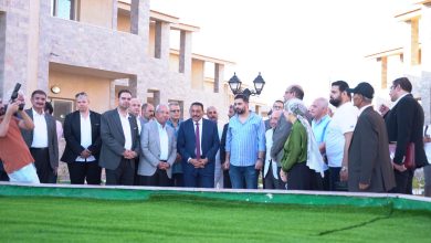 محافظ مطروح ونقيب المهندسين يفتتحان مصيف النقابة بطريق شاطئ الغرام