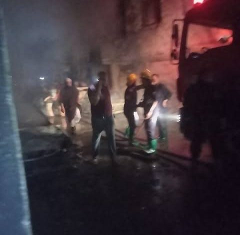السيطرة على حريق هائل بشقة سكنية بالمنشية الجديدة