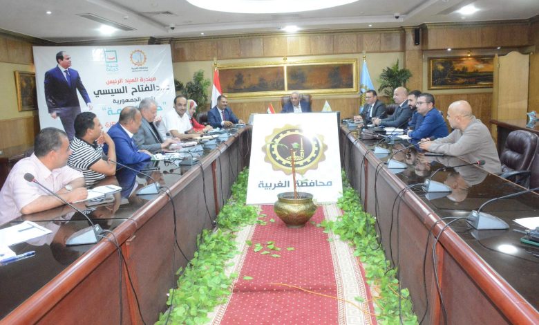 محافظة الغربية تواصل السباق نحو خط النهاية في “حياة كريمة”
