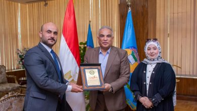 جامعة طنطا تتسلم درع المجلس العربي للتدريب والإبداع الطلابي