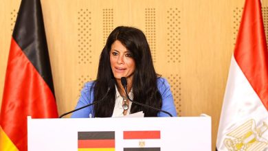 خلال مؤتمر صحفي مُشترك مع وزير الخارجية والهجرة وشئون المصريين بالخارج