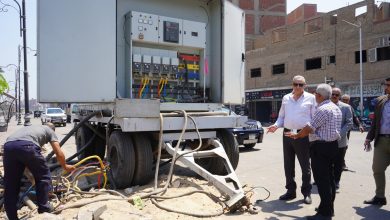 محافظ الغربية في جولة ميدانية