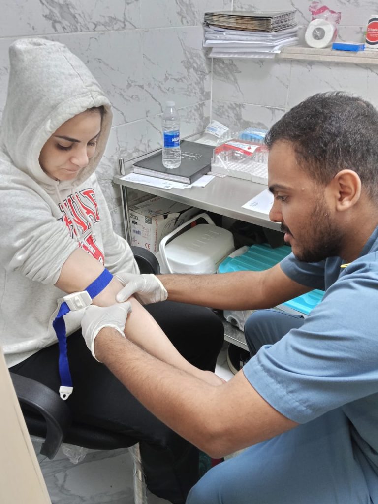 علاج اللاعبة شيماء عاطف