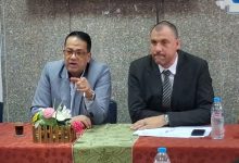 اجتماع وكيل الوزارة بمدير إدارة الأمن بالمديرية