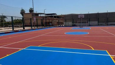 وزارة الشباب تنهي أعمال تطوير الملاعب بمركز التنمية الشبابية بكفر الزيات بالغربية