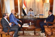 وزير الرياضة يلتقي القائم بأعمال رئيس نادي الاتحاد السكندري