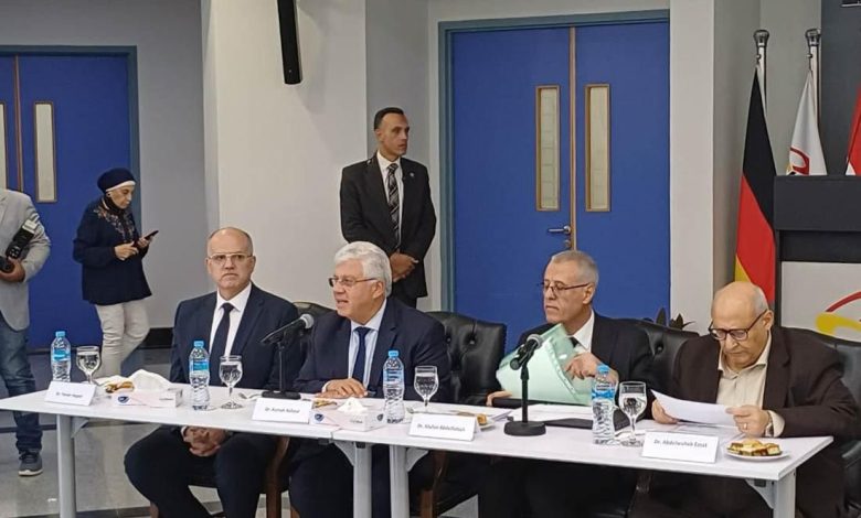 برئاسة وزير التعليم العالي والبحث العلمي وفي ضيافة الجامعة الألمانية بالقاهرة