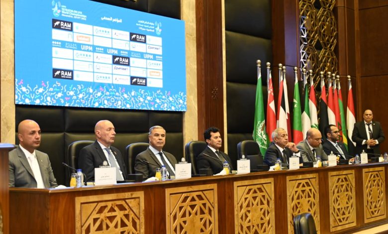 وزير الرياضة ومحافظ الإسكندرية يشهدان المؤتمر الصحفي للإعلان عن بطولتي العالم للشباب