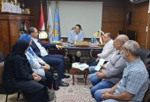 تعليم الغربية وكيل الوزارة يعقد اجتماعا بإدارة التعليم المزدوج بالمديرية