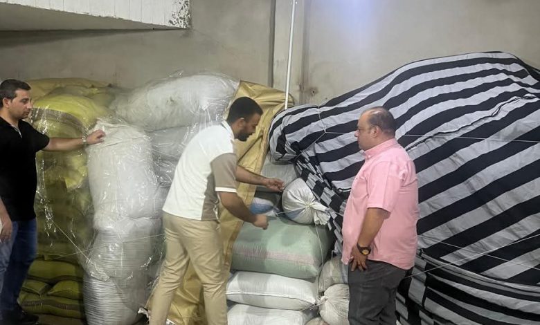 كشف 10 اطنان من الأغذية و المشروبات غير صالحة للاستهلاك