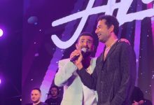 احمد سعد يغني مع شقيقة عمرو "أخويا" في حفله بمهرجان مراسي "ليالي مراسي"