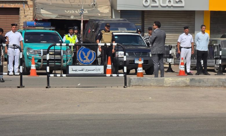انتشار أمني مكثف بالمحلة الكبرى لإعادة الانضباط