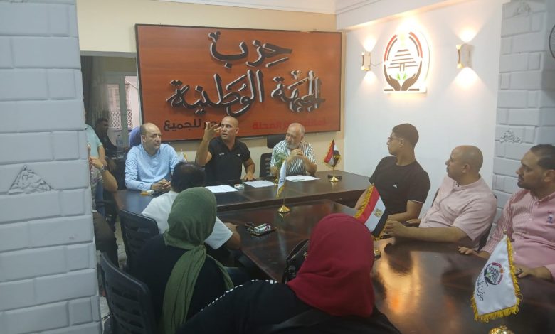 غرفة عمليات على مدار الساعة بالجبهة الوطنية بمركز المحلة