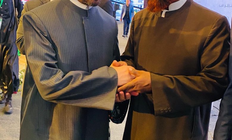 وزير الأوقاف المصرية فضيلة الشيخ الدكتور أسامة الازهري يتلقى رسائل الشكر