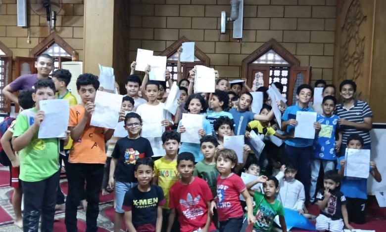 مسجد آل سامي بالمحلة يطلق مبادرة "فرسان المساجد" لتشجيع الأطفال على الصلاة وحفظ القرآن
