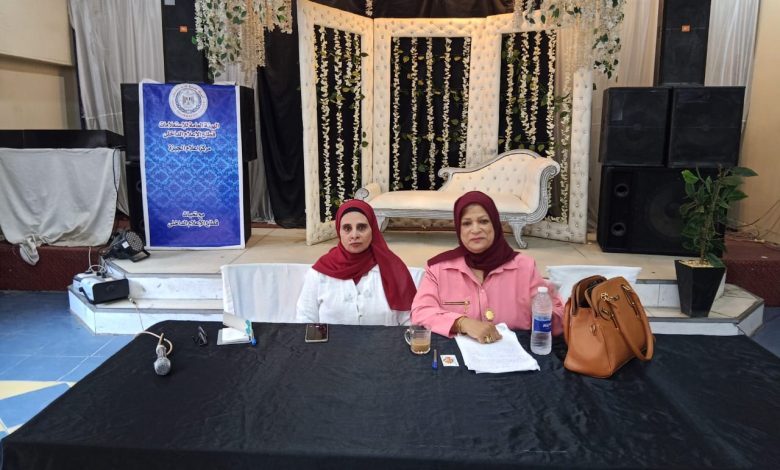 مجمع إعلام الجيزة يناقش تعزيز المشاركه الايجابيه والحفاظ على الممتلكات العامه