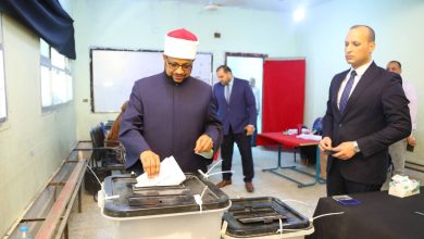 امين مجمع البحوث الإسلامية يدلي بصوته ويؤكد أن المشاركة الإنتخابية واجب وطني