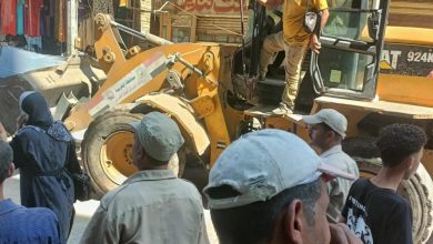 عاجل | حملة أمنية كبرى بالمحلة لإزالة الإشغالات والباعة الجائلين