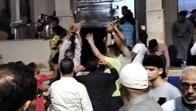 وداع مهيب لنجم غزل المحلة الكابتن حنفي هليل أحد أبناء الجيل الذهبي