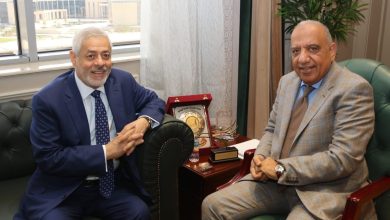 وزير الكهرباء والطاقة المتجددة يبحث مع شركة "AMEA POWER" الإماراتية
