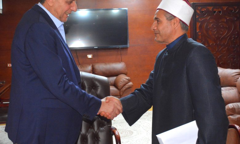 محافظ الغربية يبحث مع رئيس المنطقة الأزهرية الجديد دعم العملية التعليمية